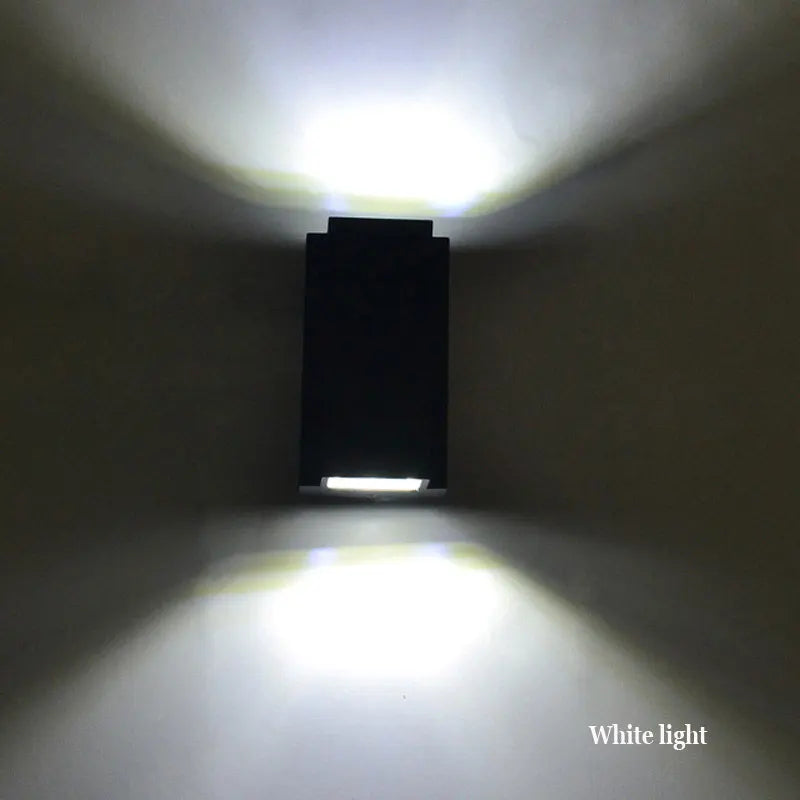 LED Wall Lamp IP65 Outdoor Waterproof Garden Porch Lighting Lamp 5W 10W Modern Simple Aluminum Indoor Wall Light