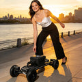 JENOVA 55km Endurance 200kg Load 9 Inch Off-Road Tire 1210mm Maple 50.4V 18000mAh 6H Fast Charge Electric Skateboard Off-Road