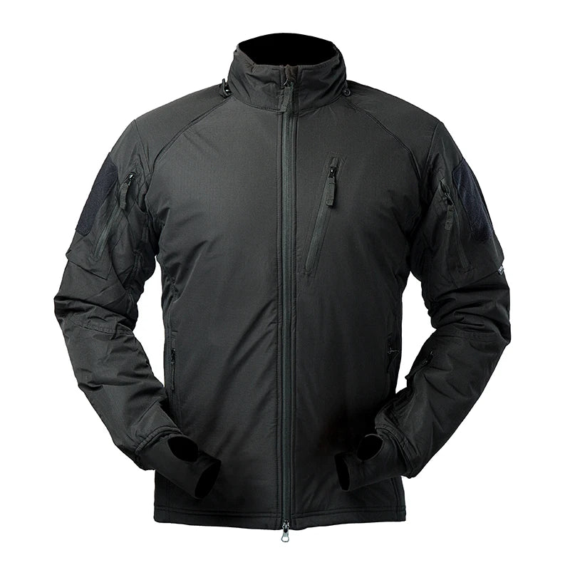 Mege Men's Tactical Jacket Coat Fleece Parka Outdoor Outwear Lightweight Gear