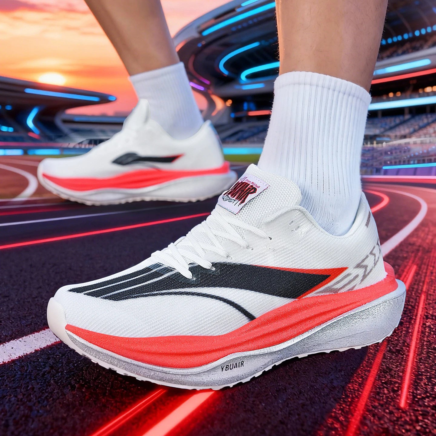 New Original Fluorescence Sports Shoes for Women Men Light up EVA School Boys Girls Athletic Runner Shoes Quality shein Factory