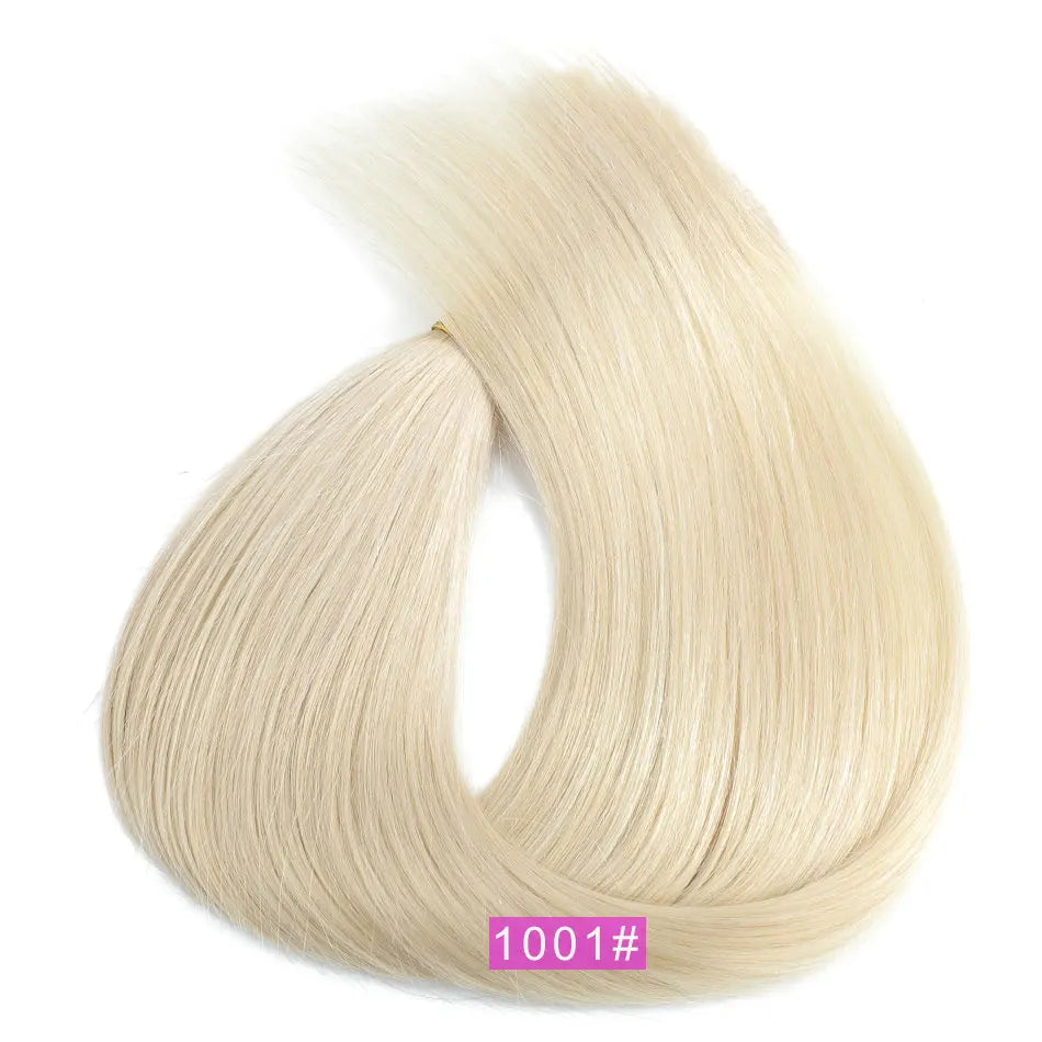 Factory Supply U Tip Hair Extensions 100% Natural Virgin Raw Hairs Customized Color U Tip Human Hair Extensions