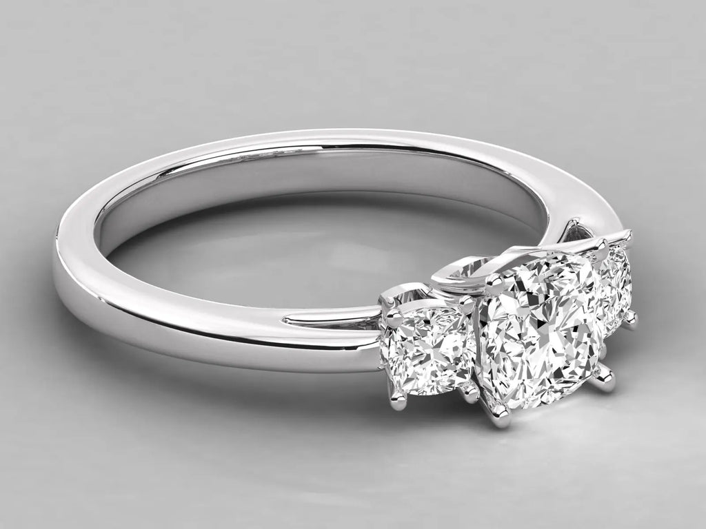Buy KRISHNAM JEWELS Third Party Certified Natural High Quality Solitaire Diamond Ring Trendy Design Women Wedding Anniversary