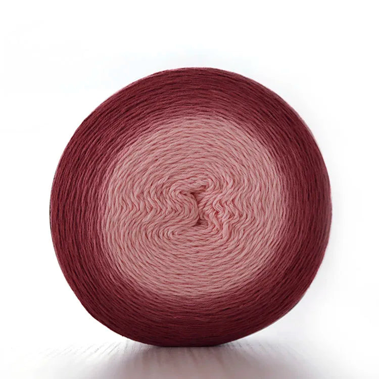 100% Recycled Magic Ball Sweater Scarf Hat for Baby 180g Hand Knitting with Fancy Yarn Dyed Pattern Cotton Line Weaving
