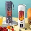 Hot Sale 450ml Rechargeable Portable Juicer Blender Freshly Squeezed Juice Mixer Personal Safety 12 Blades Mini Juicer