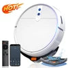 Strong Suction Smart Robot Vacuum Cleaner APP Voice Remote Control Alexa Compatible Wet Dry 3-in-1 HEPA Filter for Household Use