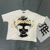 American Fashion Brand MIXED EMOTION Cotton Short Sleeved T-shirt Short Top