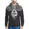 Men's Hoodies Custom Blue Polynesian Pohnpei Tribal Designer Sweater Boy Casual Oversized Hoodies Sweater
