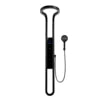 Hot Sale Wall Mounted LED Bathroom Spa Set Multifunctional  Waterfall Rainfall Shower with Brushed Finish for Hotels