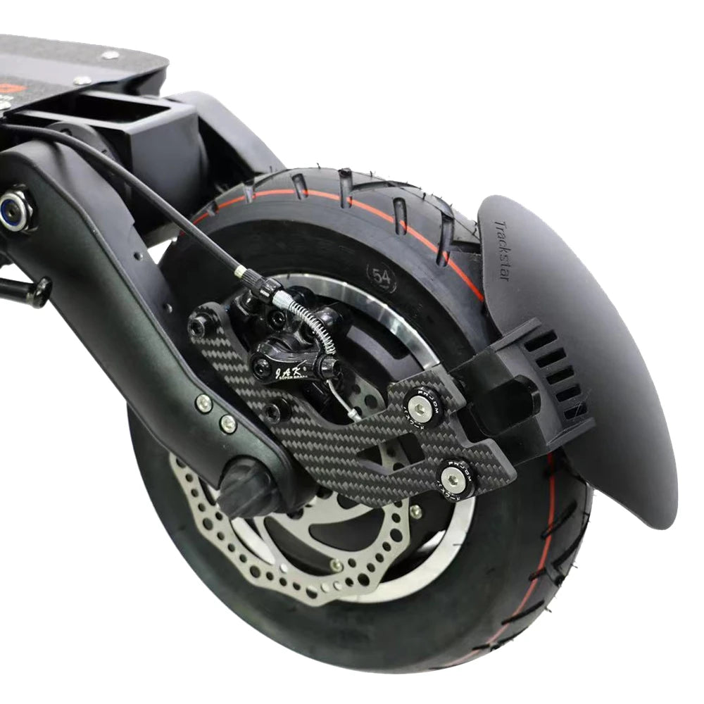 Upgraded Fender With Carbon Fiber Bracket for ZERO 10X Kaabo Mantis 10 Dualtron Electric Scooter Mudguard Wheel Cover 11 10 Inch