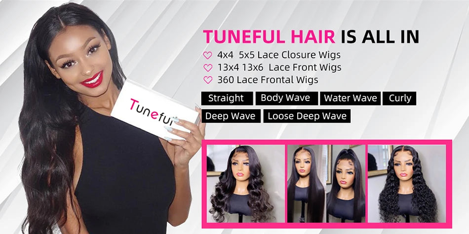 13x6 HD Transparent 613 Blonde Lace Frontal Human Hair Wigs Brazilian Straight Lace Front Human Hair Wigs Can Be Dyed Any Color
