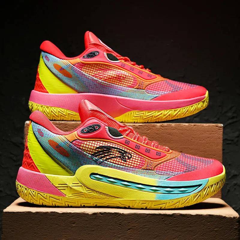 High Quality Men's Basketball Shoes with Eagle Logo Sports Shoes for Men and Women Friction Couples Student Sports Shoes