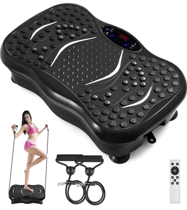 Leg Foot Thigh  Whole Body Vibration Plate Crazy Fit Massage Machine Super Body Shaper Mini 3d Vibration Plate