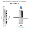 Tediton TTlock Outdoor Sliding Push and Pull Smart Lock Hotel Security Door Lock Smart Locks for Exterior Doors