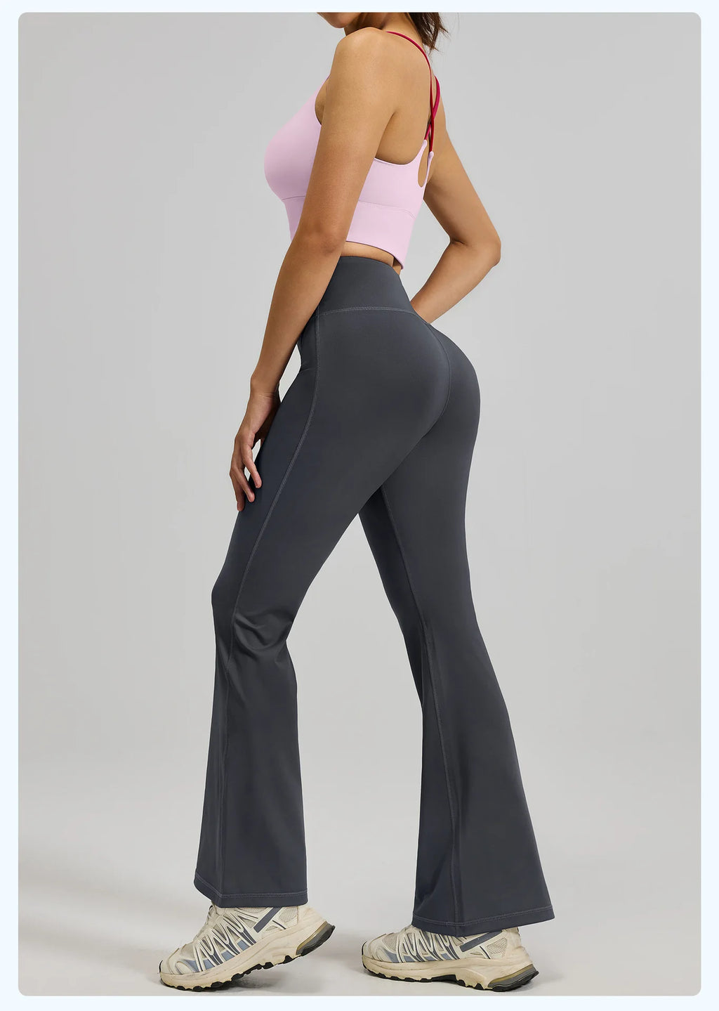 High Quality Women Gym Set Shock Proof Blocking Color Bra High-waisted Butt Scrunch Buttery Soft Fitness Set for Outdoor Running