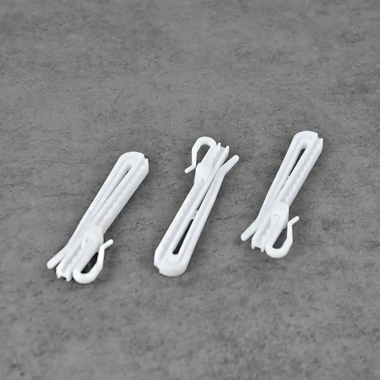 Adjustable Pinch Pleat Hook Depth Pinch Pleat Locking Curtain Tape Clip for Door Curtain Shower Curtain