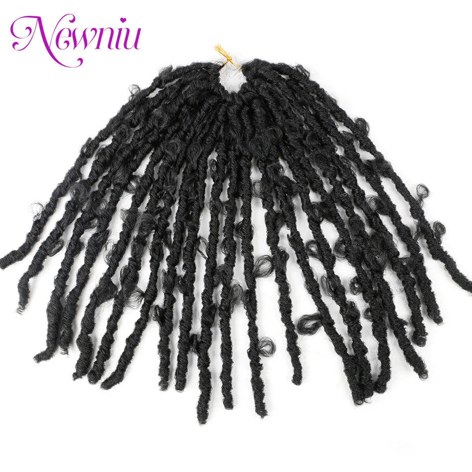 Butterfly Locs Crochet Braids Hair Synthetic Dreadlocks meche Faux Locs Crochet Hair Extensions for women braiding hair