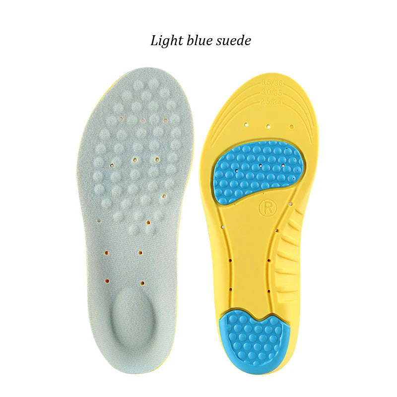 Orthopedic Insole EVA Arch Support Pads Sport Sole For Sneakers Basketball Shoes Sweat Breathable Men's And Women's Insoles