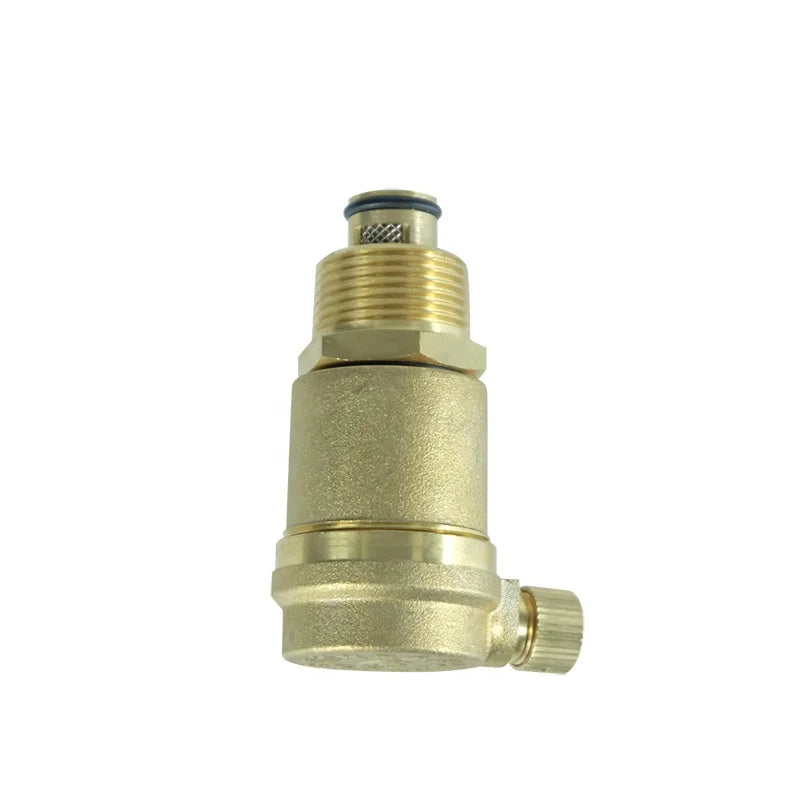 DKV Brass Automatic Air Release Valve PN16 G1/2 Male Thread Auto Air Vent Valve DN15 1/2" BSPP Air Vent Exhaust Valve