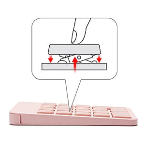 FRUNSI Wireless Bluetooth Shortcut Keyboard for iPad Procreate Graphics Drawing Tablet Painting Mini Portable Rechargeable