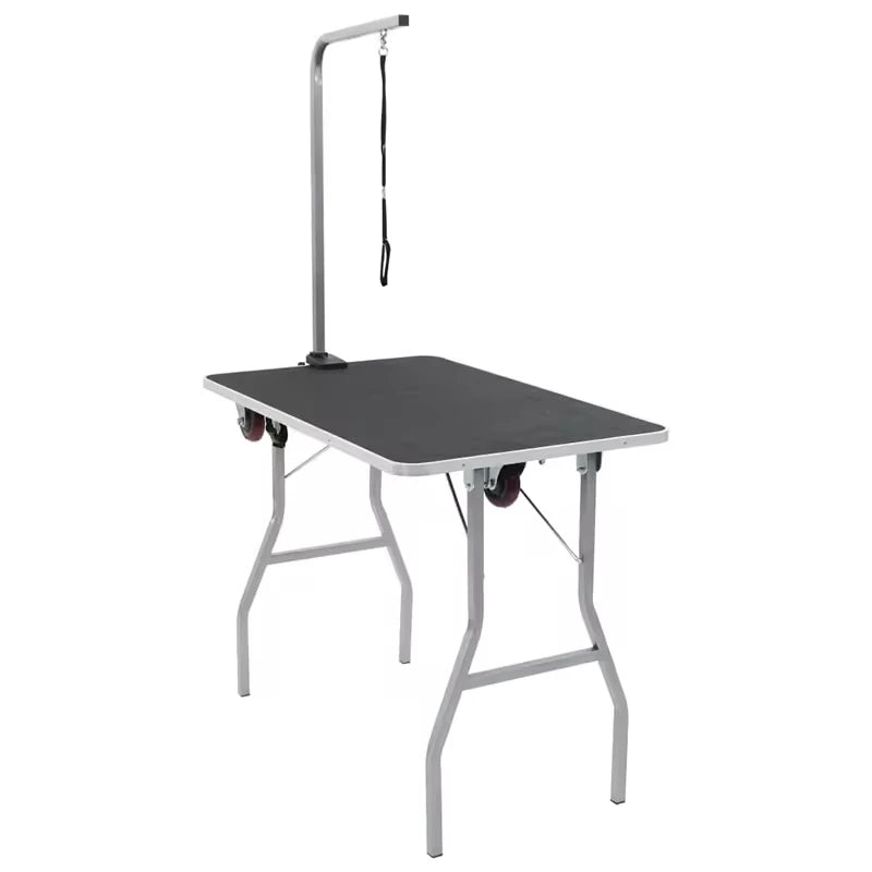Durable Foldable Stainless Steel Dog Grooming Table Easy to Clean Eco Friendly Design