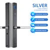 Stainless Steel European Standard Smart Lock Outdoor Waterproof Fingerprint Lock Narrow Frame Door Aluminium Alloy Door Lock