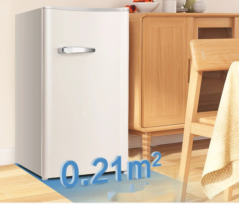 Manufacturer 92L Air-cooled Frost-free Energy-saving Household Single-door Fridge Top Freezer Mini Compact Refrigerators