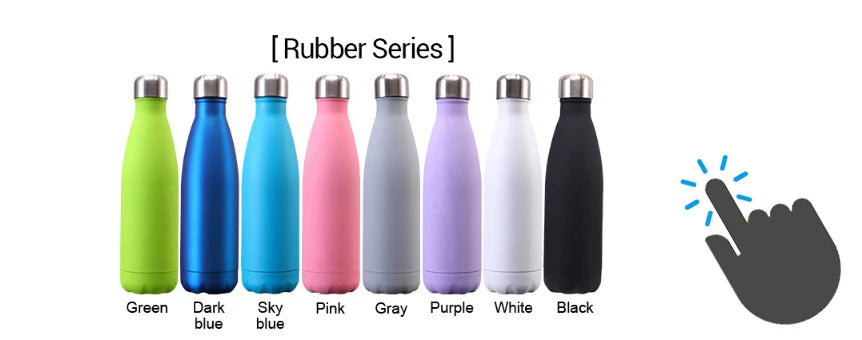 Customized Thermos Bottle Vacuum Flasks Stainless Steel Water Bottle Portable Sports Bottle Gift Cups