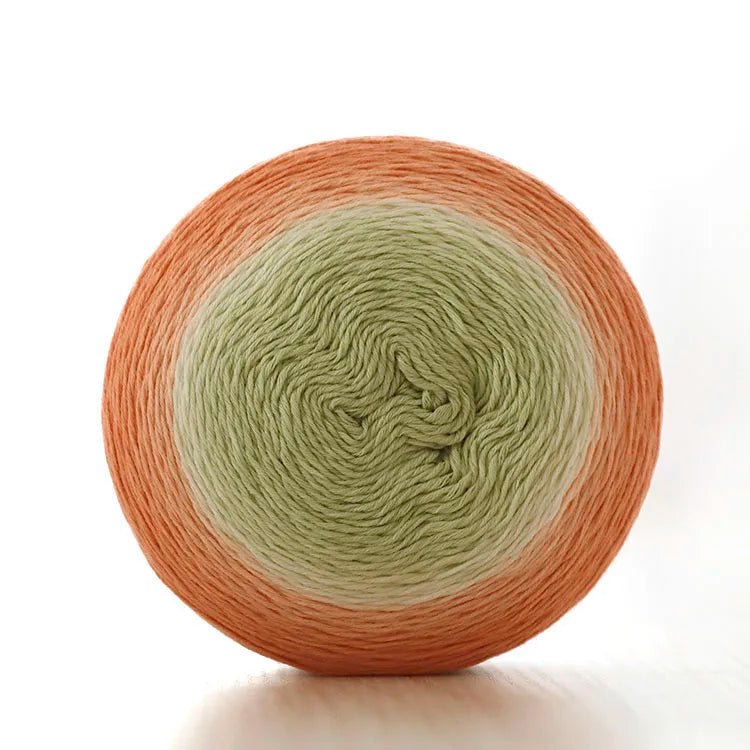 100% Recycled Magic Ball Sweater Scarf Hat for Baby 180g Hand Knitting with Fancy Yarn Dyed Pattern Cotton Line Weaving