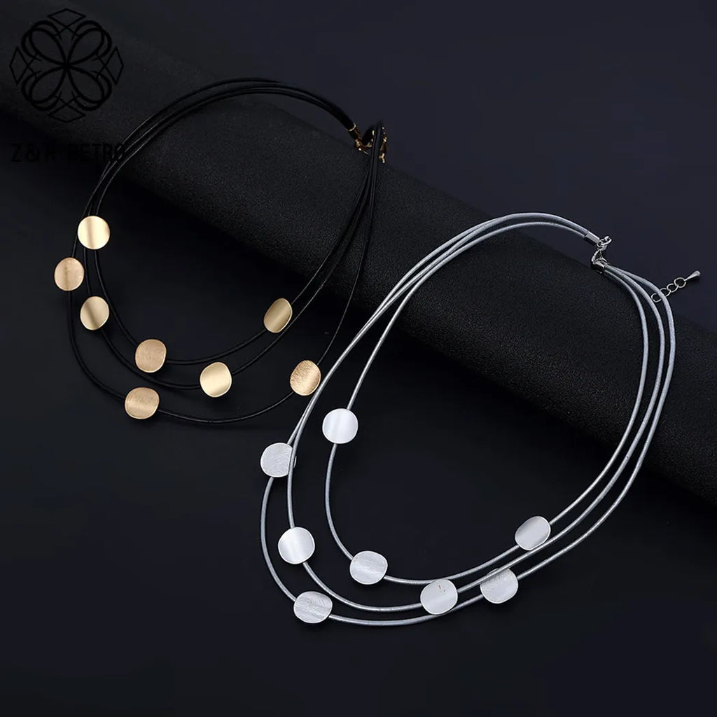 Vintage Neck Chokers Colar Statement Necklace Korean Fashion Jewelry for Women 2023 Suspension Pendants Trending Products New in