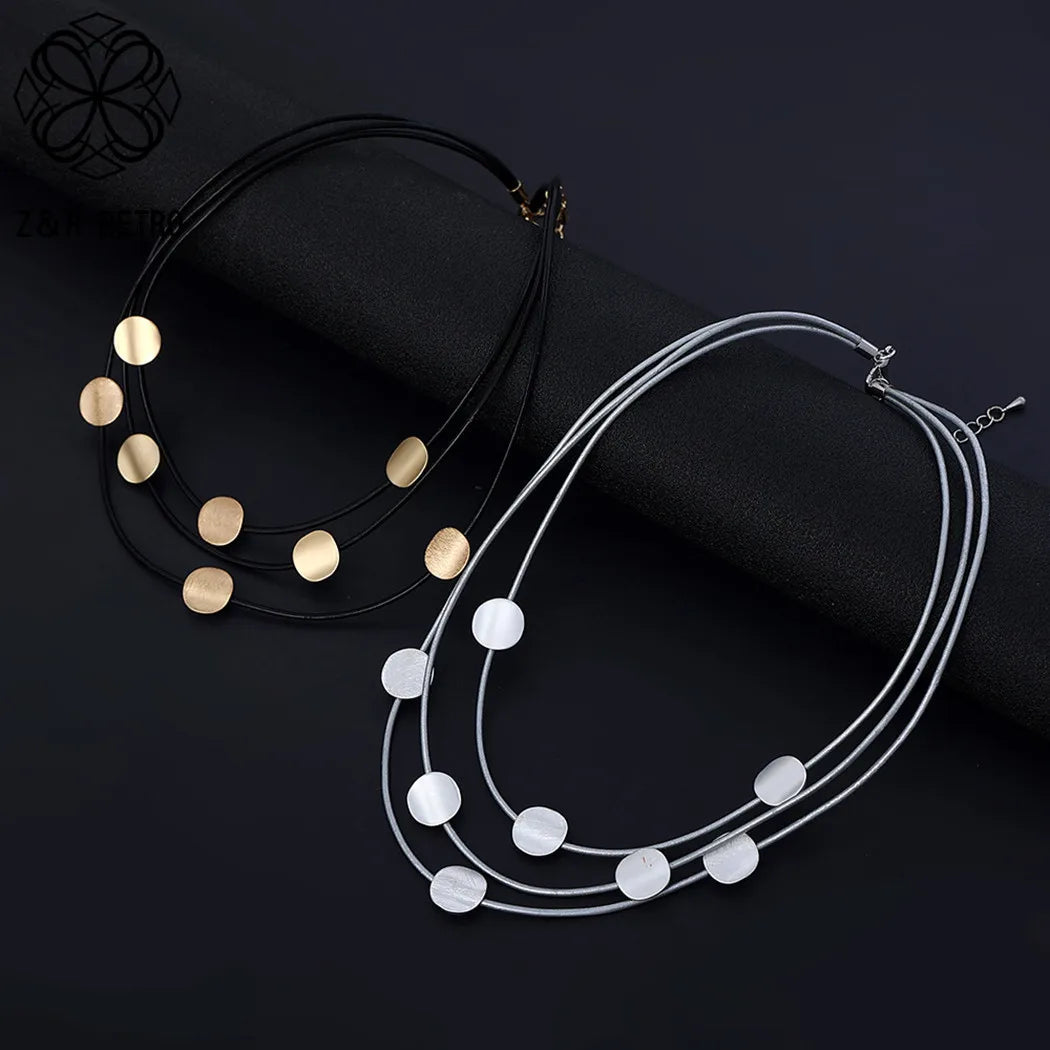 Vintage Neck Chokers Colar Statement Necklace Korean Fashion Jewelry for Women 2023 Suspension Pendants Trending Products New in