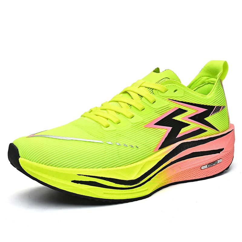 Sporty Breathable Lightweight Mesh Lace-Up Shoes with Arch Support Shock-Absorbant Midsole Waterproof & Soft Comfort
