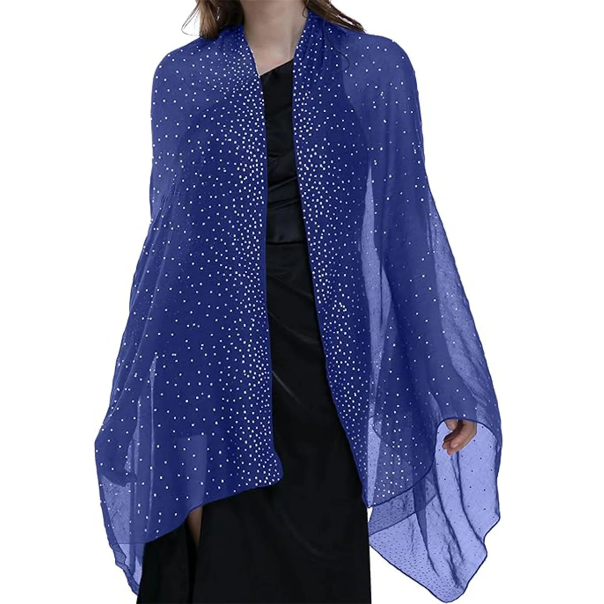 Zifeng OME Travel Photo Art Pure Color Full Star Hot Diamond Cotton Linen Monochrome Cape Scarves & Shawls