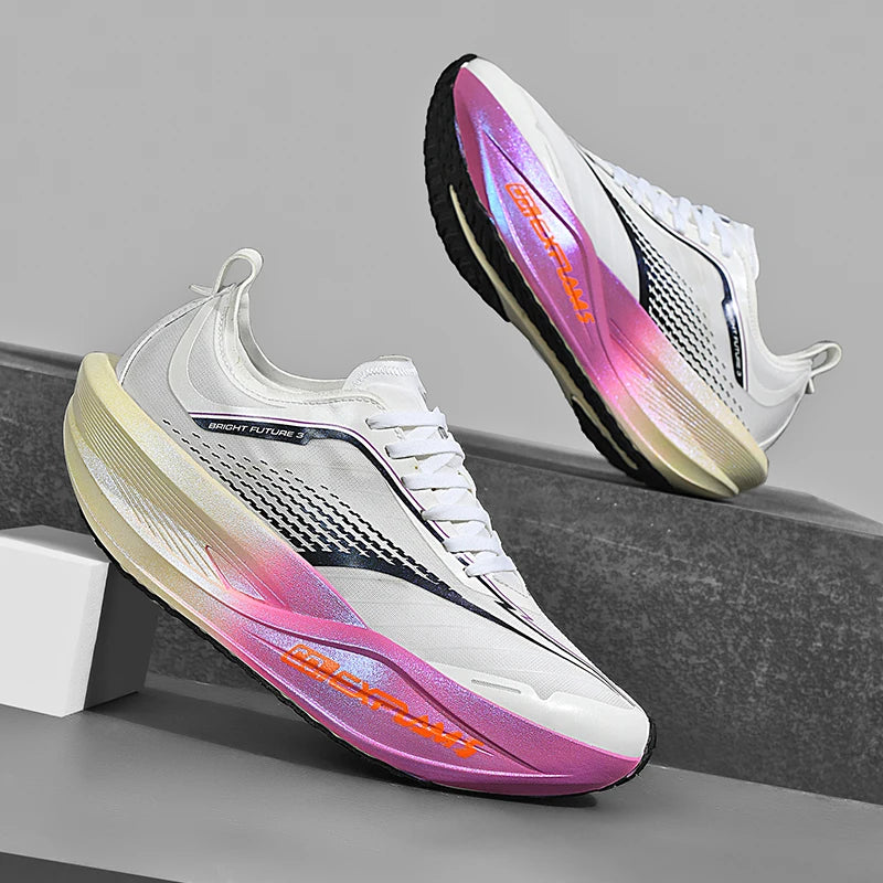 2025 new men's shoes lightweight arch holder Eva boys and girls carbon board running shoes