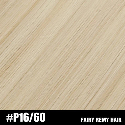 Fairy Remy Hair 20-22" Remy Keratin Flat Tip Human Hair Extensions Straight Capsules Natural Pre Bonded Hair 0.8g/Strand
