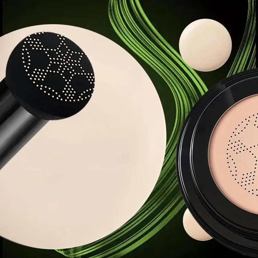 Sunisa Magic Mushroom Head Air Cushion CC Cream Waterproof Brighten Concealer Foundation Hydrating Makeup Base Skin Care Women