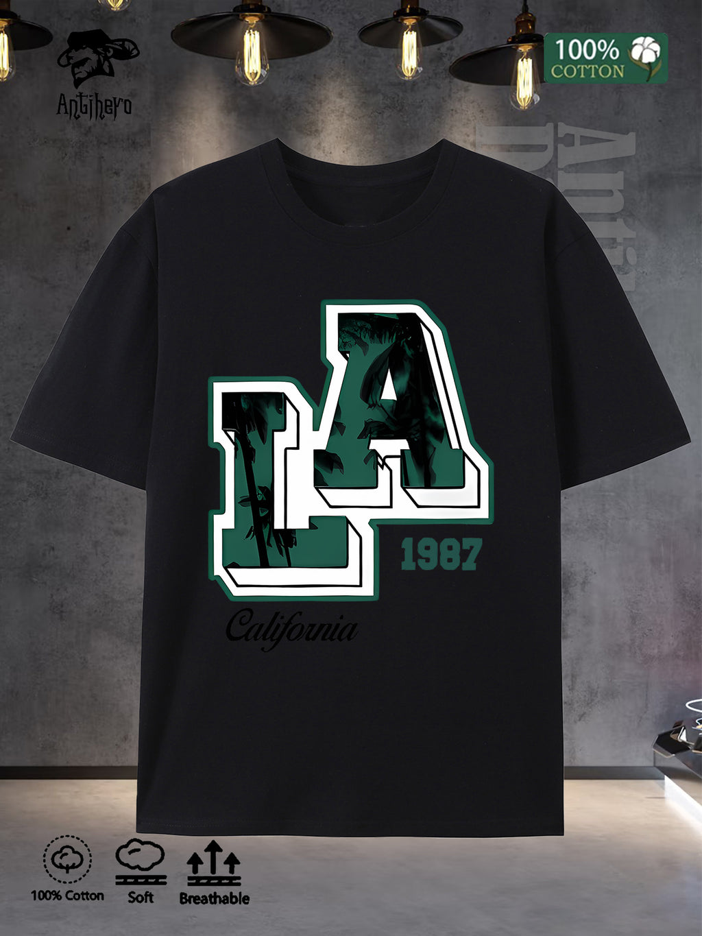 Urban Chic Mens Tee Oversize 100 Cotton 5 Colors Streetwear 2025 USA Stock