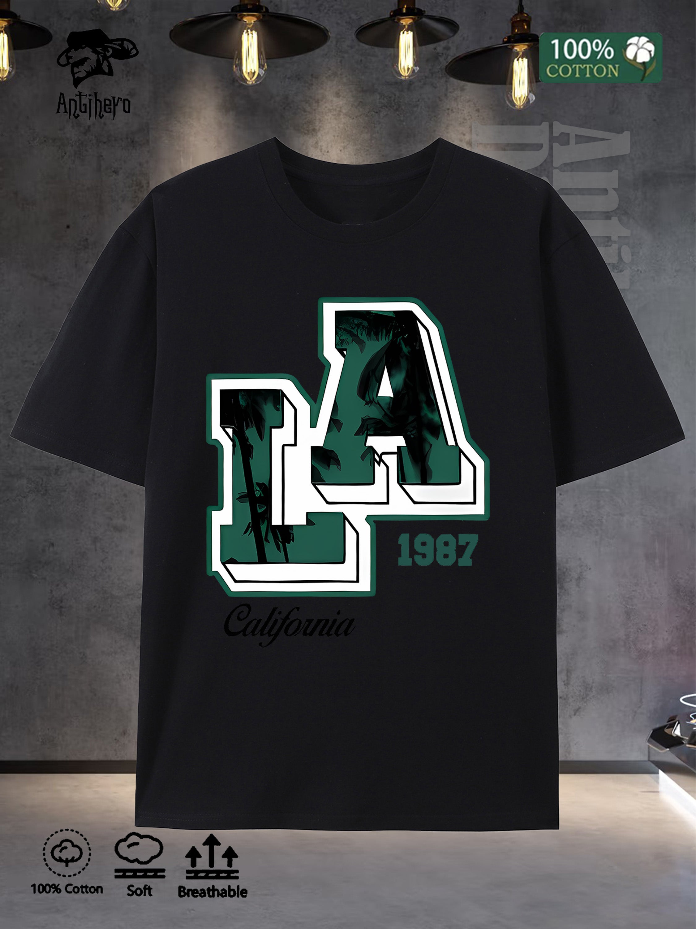 Urban Chic Mens Tee Oversize 100 Cotton 5 Colors Streetwear 2025 USA Stock