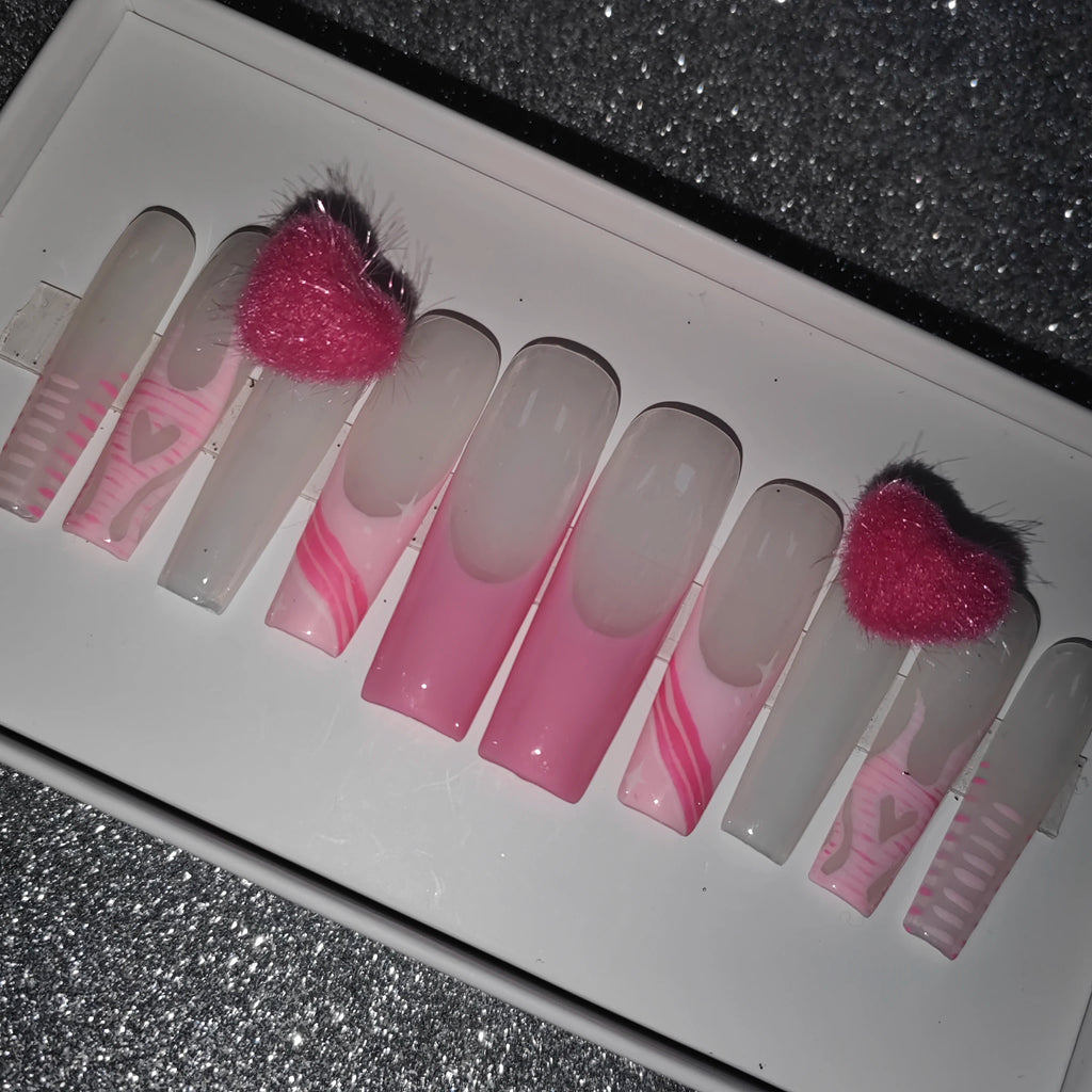 2024 Newest Wholesale Private Label Handmade Press Nails Ins Most Popular Trending Artificial Fingernails Acrylic Full Design