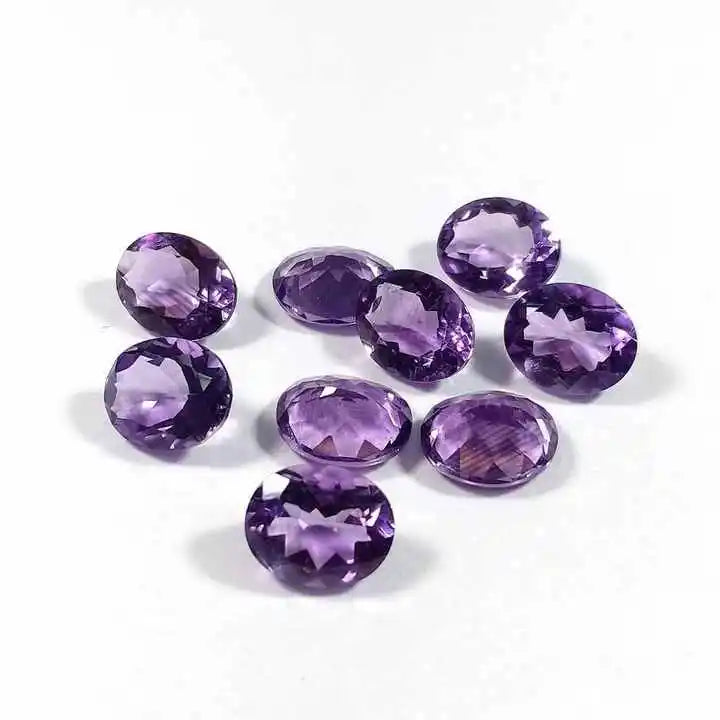 Wholesale Exclusive KHUSHI GEMS Natural Purple Amethyst Mix Shape Loose Gemstones 500g MOQ Third Party Certified for Jewelry