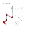 Anti-Acid Plastic Laboratory Fume Exhaust Arm Hood with Winding Design Modern Extraction System for Commercial Use