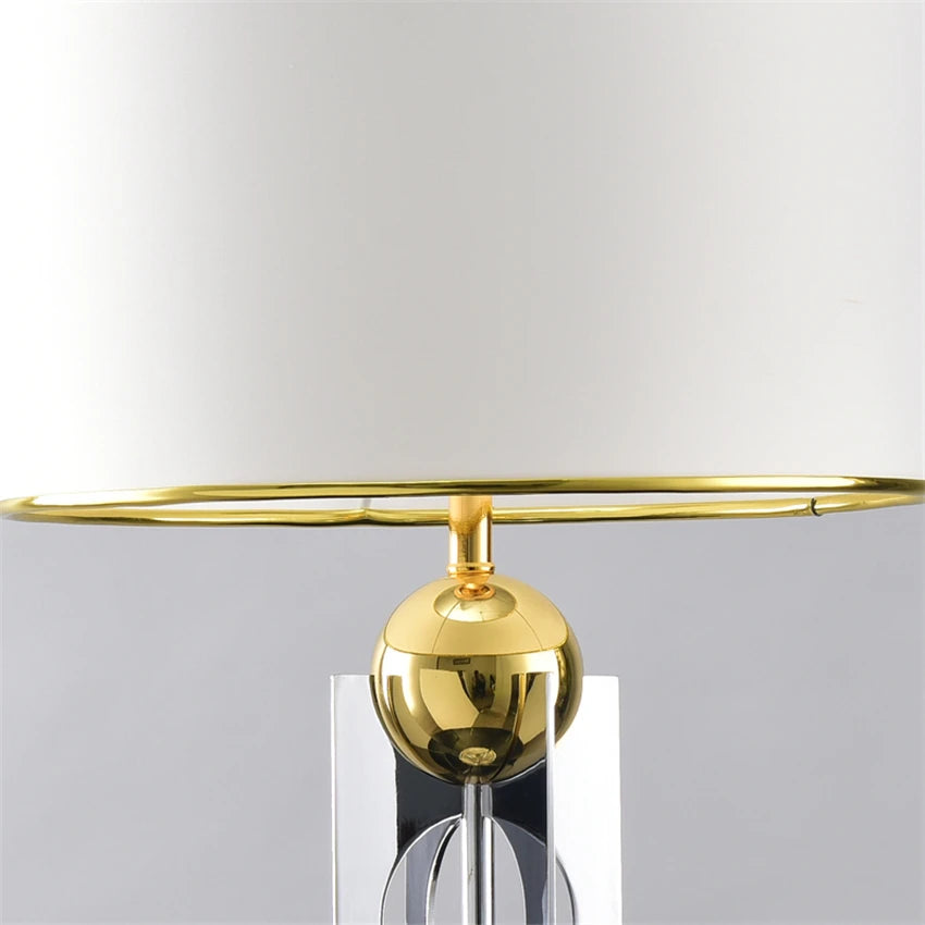 Modern Luxurious Mirror Luster Table Lamps Modern Classical Table Lights Design Bedroom Study Room Bedside Desk Lights Lighting