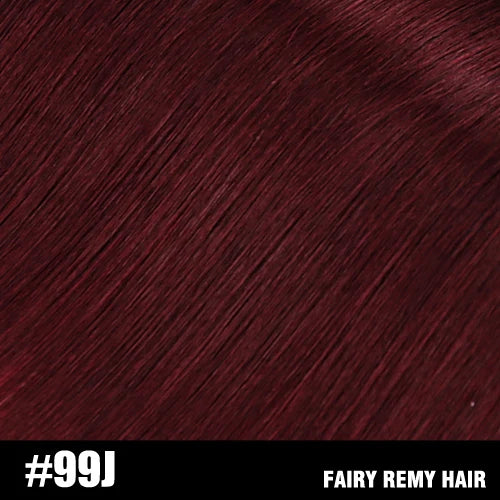 Fairy Remy Hair 20-22" Remy Keratin Flat Tip Human Hair Extensions Straight Capsules Natural Pre Bonded Hair 0.8g/Strand