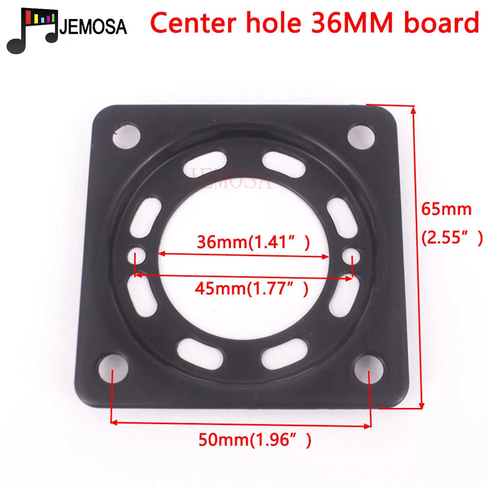 1PC Vacuum Tube Shock Proof Iron Plate Tube Socket Mounting Plate 2A3 300B  KT88 EL34 6V6 KT66 6550 Hifi Audio Tube Amplifier