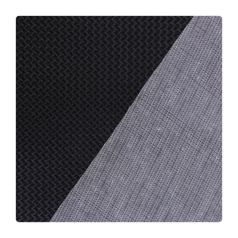 Customized 0.5 Encrypted PVC Artificial Leather Bottom Lattice Weave for Wallet Car Mats Furniture Decorative Bag Embossed