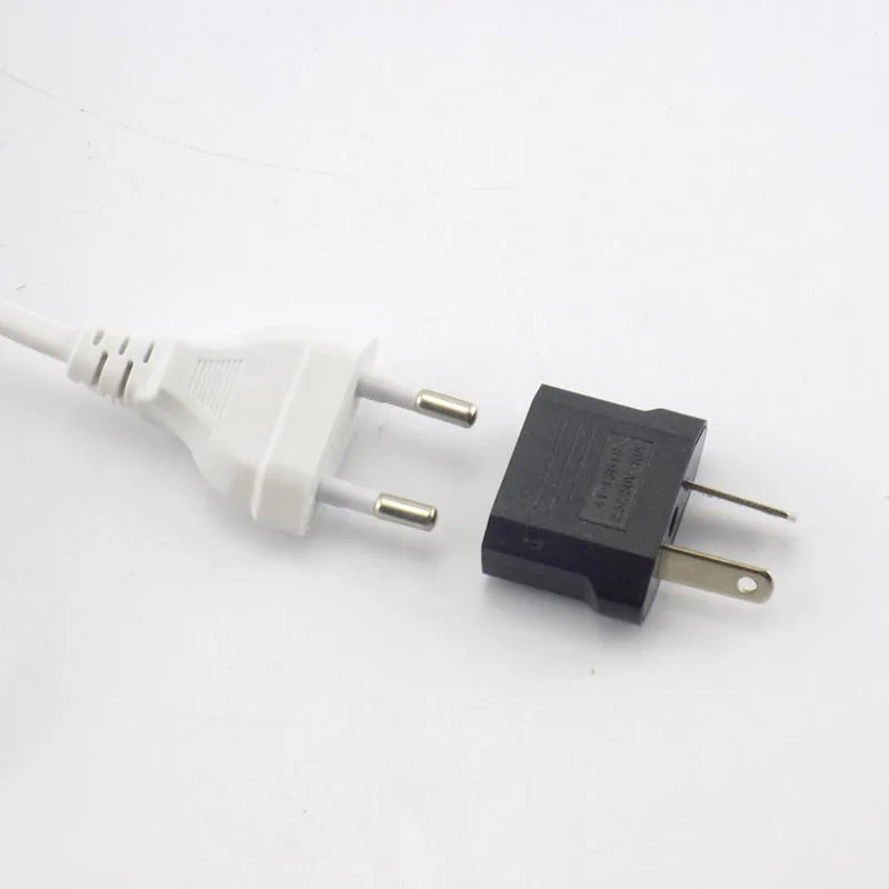 2PCS European US AU EU Plug Converter Power Socket Adapter American Japan US To EU Euro Travel Adapter Outlet connector C1