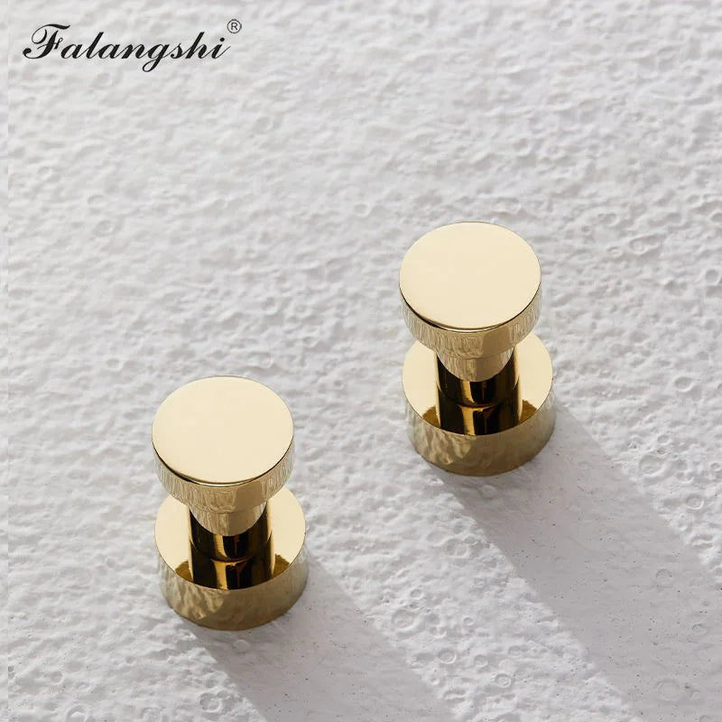Brass Robe Hooks Clothes Hanger Household Small Decoration Rustproof Towel Hook Coat Hanger Key Rack Bathroom Accessories WB8123