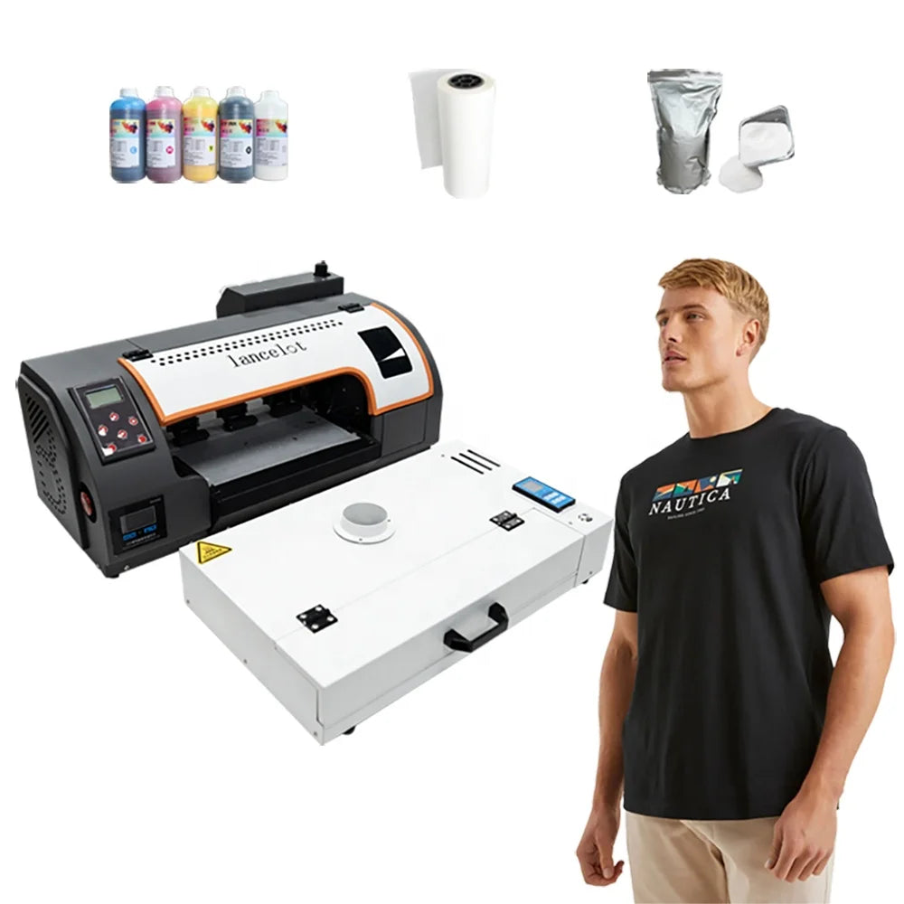 A3 Dtf Inkjet Printer Xp600 Dtf Film Printer for Tshirt Printing Film Dtf Transfer Printer for Diy Tshirt Printing USA Warehouse