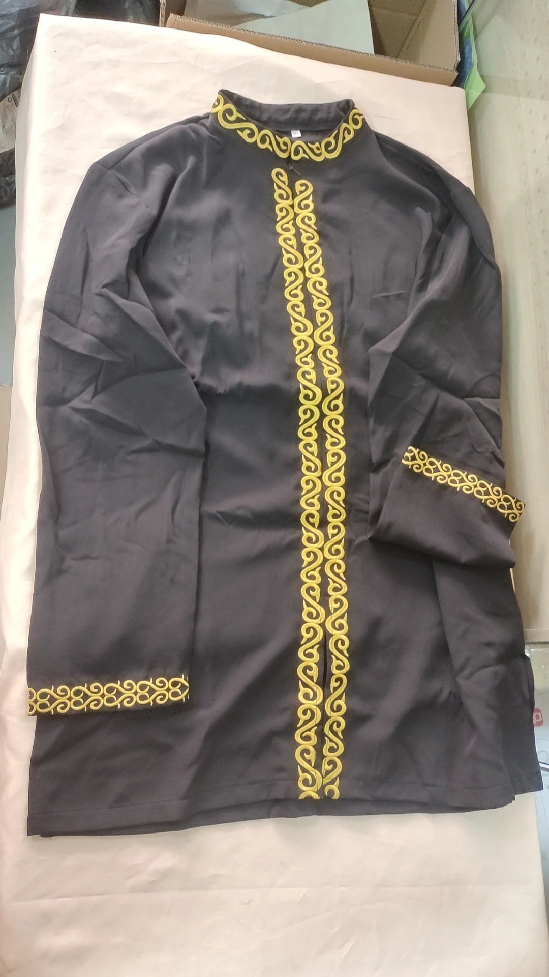 M-4XL African Ethnic Style Men's High Quality Embroidery Set 2-piece Wedding Party Set