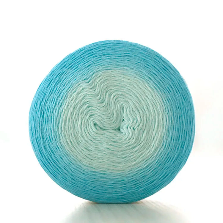 100% Recycled Magic Ball Sweater Scarf Hat for Baby 180g Hand Knitting with Fancy Yarn Dyed Pattern Cotton Line Weaving