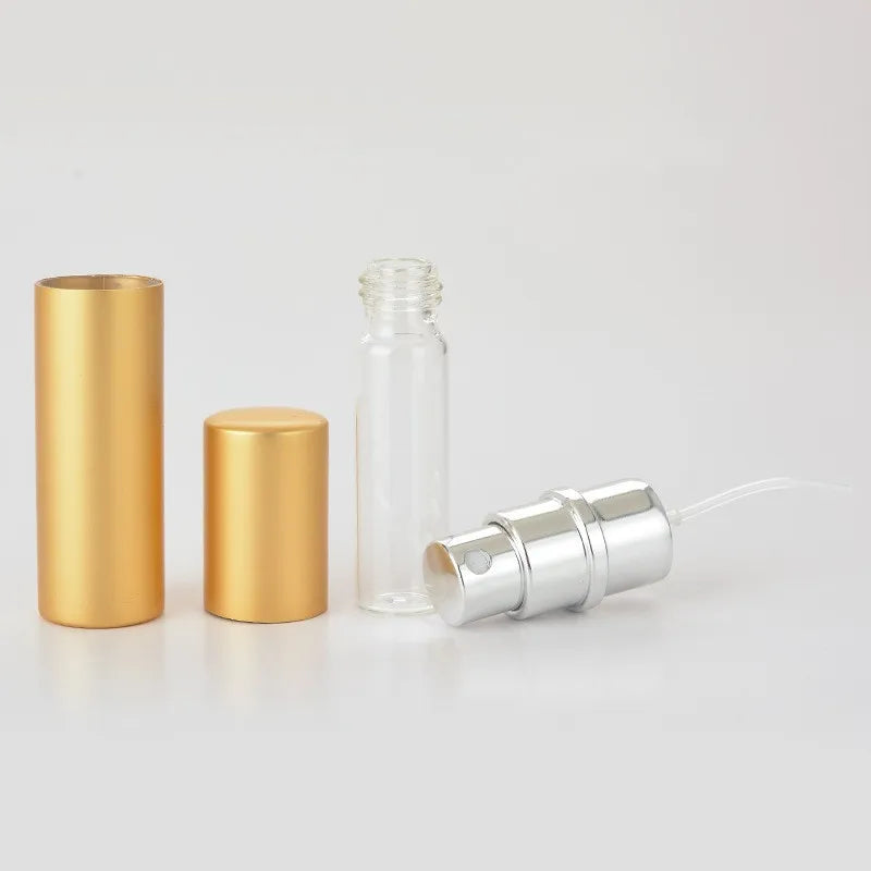 High Quality 5ml 10ml 15ml 30ml Mini Perfume Travel Case Empty Perfume Spray Bottle Packaging
